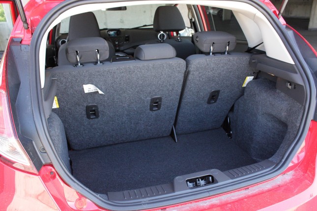 2014 Ford Fiesta EcoBoost trunk